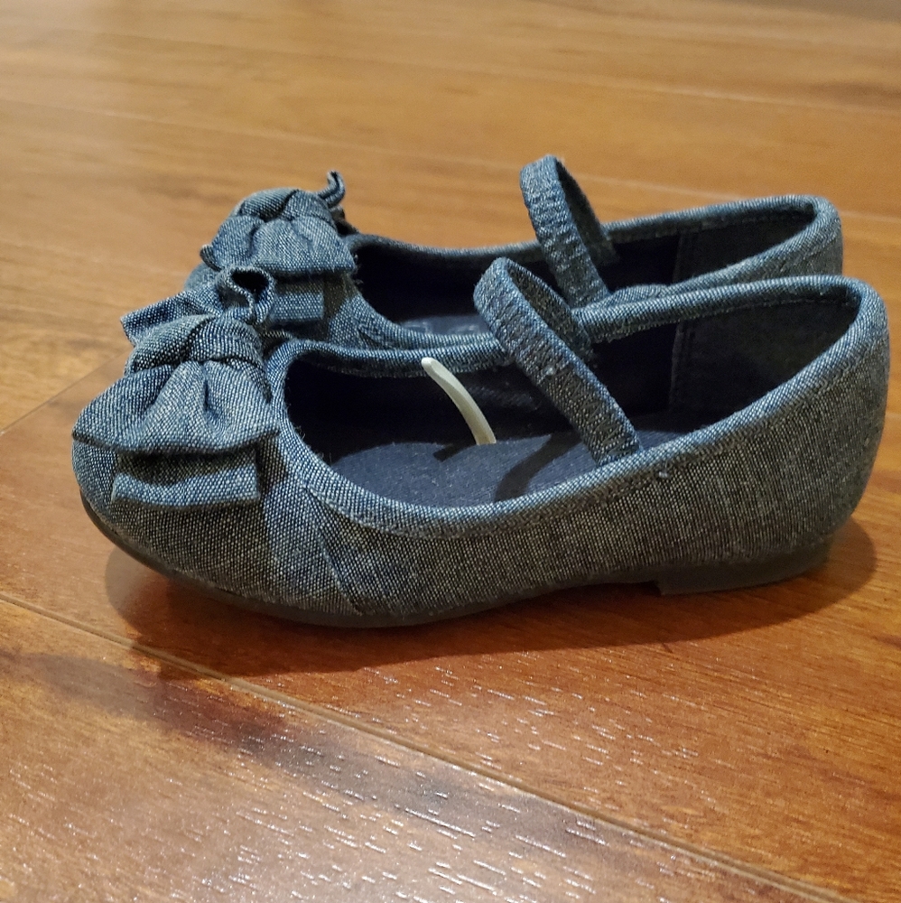 Denim dress shoes